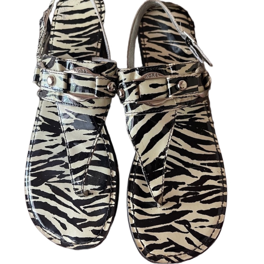 Michael Kors Zebra Sandals
